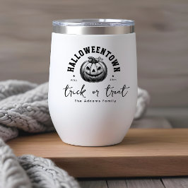 ハローウィンパーティいたずらっぽいカボチャのトリックまたはトリート