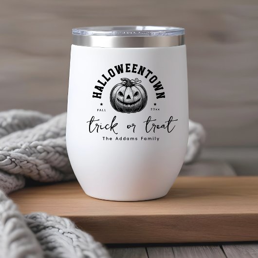 ハローウィンパーティいたずらっぽいカボチャのトリックまたはトリート