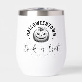 ハローウィンパーティいたずらっぽいカボチャのトリックまたはトリート (正面)