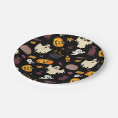 ハローウィンパーティおもしろいイラスト ペーパープレート (アングル)