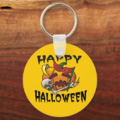 ハローウィンパーティかぼちゃキーチェーン キーホルダー (正面)