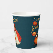 ハローウィンパーティかわいい小さな魔女クラッサドル紙 紙コップ (左)