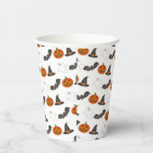 ハローウィンパーティこうもりパンプキンウィッチ幽霊 紙コップ (右)