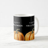 ハローウィンパーティとカボチャヴィンテージ コーヒーマグカップ (正面右)