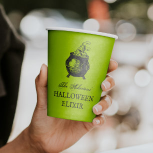 ハローウィンパーティのおもしろいポーション 紙コップ