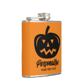 ハローウィンパーティのカボチャ頭のフラスコ フラスク (右)