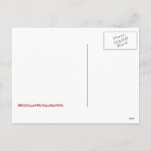 ハローウィンパーティのハロウィーンのカボチャのちょうちんのカボチャ黒猫 シーズンポストカード (裏面)