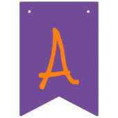 ハローウィンパーティのバンティングフラグ バンティングフラッグ (第2の旗)