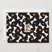 ハローウィンパーティの招待状 招待状 (裏面)