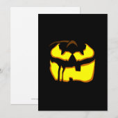 ハローウィンパーティの招待3 招待状 (正面/裏面)