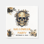 ハローウィンパーティの美しいカクテル スタンダードカクテルナプキン (正面)