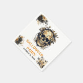 ハローウィンパーティの美しいカクテル スタンダードカクテルナプキン (角)