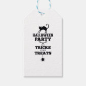 ハローウィンパーティは何もしないただのトリックの面白いシャツ ギフトタグ (正面)