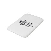 ハローウィンパーティは何もしないただのトリックの面白いシャツ バスマット (アングル)