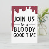 ハローウィンパーティは血に参加 招待状 (スタンド正面)