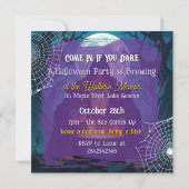 ハローウィンパーティは醸造だ | ワーロック 招待状 (裏面)