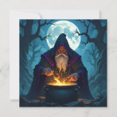 ハローウィンパーティは醸造だ | ワーロック 招待状 (正面)