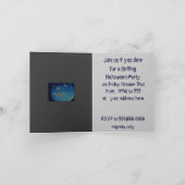 ハローウィンパーティまたはゴミ集め競争の招待 招待状 (内部)