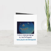 ハローウィンパーティまたはゴミ集め競争の招待 招待状 (裏面)