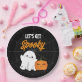 ハローウィンパーティを取ろう不気味 ペーパープレート (パーティー)