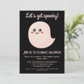 ハローウィンパーティを取ろう不気味 招待状 (スタンド正面)