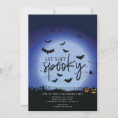 ハローウィンパーティを取ろう不気味 招待状 (正面)