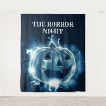 ハローウィンパーティイブブルーパンプキンホラー
