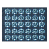 ハローウィンパーティイブブルーパンプキンホラー テーブルクロス (正面(横))