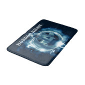 ハローウィンパーティイブブルーパンプキンホラー バスマット (アングル)