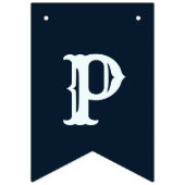 ハローウィンパーティイブブルーパンプキンホラー バンティングフラッグ (第3の旗)