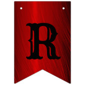 ハローウィンパーティイブーブラックキャットカボチャレッド怖 バンティングフラッグ (第3の旗)