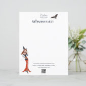 ハローウィンパーティインフォビジネス紙シート (スタンド正面)