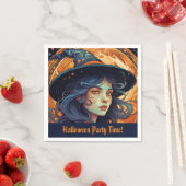 ハローウィンパーティウィッチテーマ スタンダードカクテルナプキン (インサイチュ)