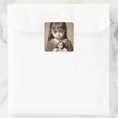 ハローウィンパーティエリーダークアート スクエアシール (バッグ)