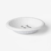 ハローウィンパーティエレガント紅葉 ペーパーボウル (傾斜あり)