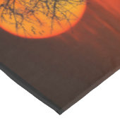 ハローウィンパーティオレンジとブラック不気味 テーブルクロス (アングル)