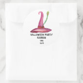 ハローウィンパーティカスタムシール ラウンドシール (バッグ)