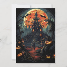 ハローウィンパーティカスタムゾンビハ幽霊のよく出るウス