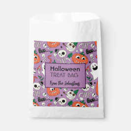 ハローウィンパーティカスタムトリートトートバッグ フェイバーバッグ