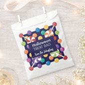 ハローウィンパーティカスタムトリートトートバッグ フェイバーバッグ (クリップ留めされた状態)
