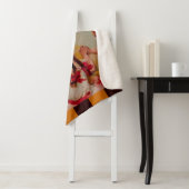 ハローウィンパーティカボチャヴィンテージ シェルパブランケット (インサイチュ)