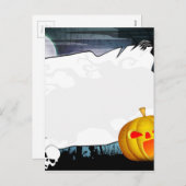 ハローウィンパーティカード シーズンポストカード (正面/裏面)