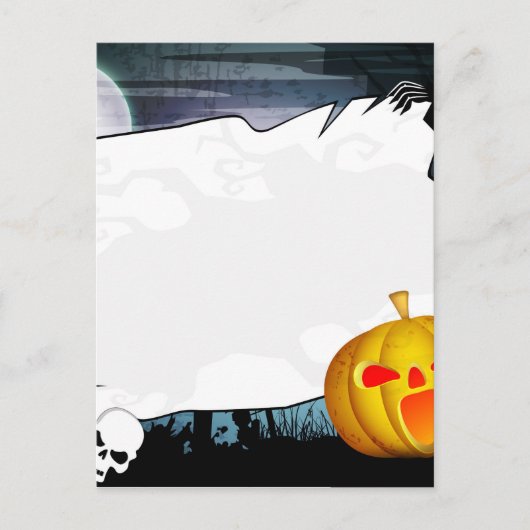 ハローウィンパーティカード シーズンポストカード (正面)