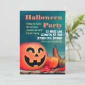 ハローウィンパーティキッズアンドアダルト 招待状 (スタンド正面)