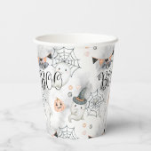 ハローウィンパーティキュート幽霊カボチャ 紙コップ (裏面)