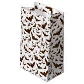 ハローウィンパーティギフト用品、トリックまたは治療Vr.1 スモールペーパーバッグ (裏面アングル)