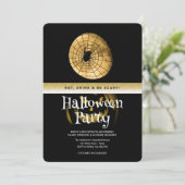 ハローウィンパーティゴシックファンタジームーン 招待状 (スタンド正面)