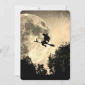 ハローウィンパーティゴシックファンタジームーン 招待状 (裏面)