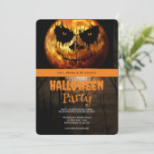 ハローウィンパーティゴシック暗黒月 招待状 (スタンド正面)