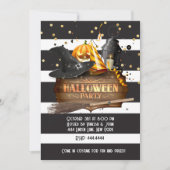 ハローウィンパーティシック招待状 招待状 (正面)